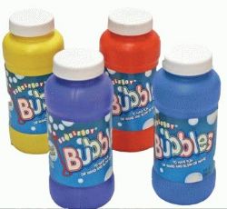 Dz. 2 Oz. Bubble Solution Plastic Bottles